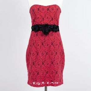 Floral Lace Sleeveless Dress